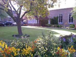 Garden at QEGS